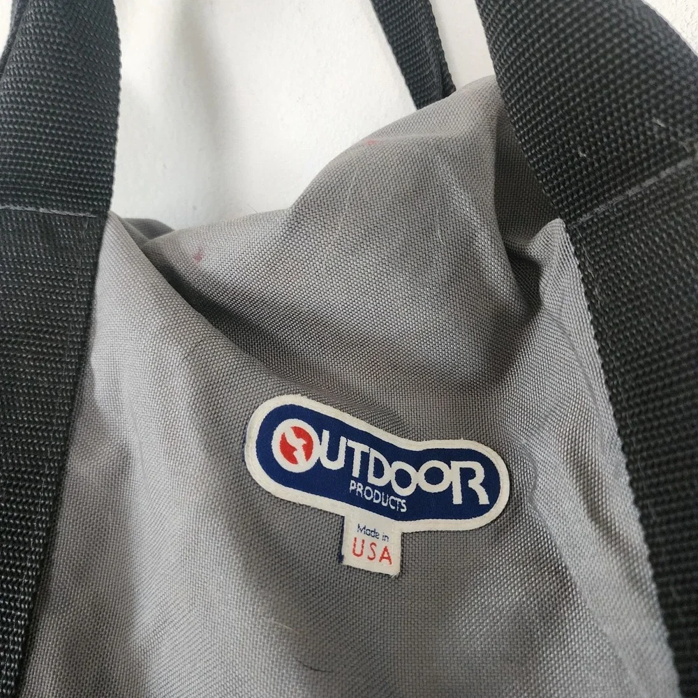Vintage Outdoor Products Gray Duffle Bag Made in USA